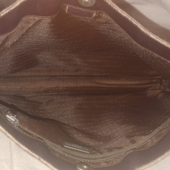 Large Burberry bag purse brown nova check leather - Picture 7 of 16